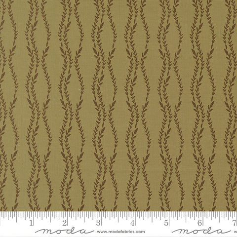 Windfall Meadow Vine Stripe Yardage by Fancy That Design House for Moda Fabrics