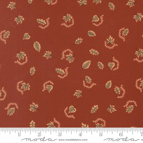 Windfall Rust Autumn Breeze Yardage by Fancy That Design House for Moda Fabrics