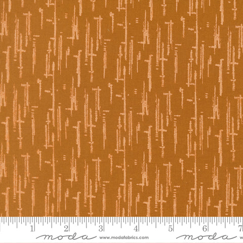 Windfall Caramel Textured Yardage by Fancy That Design House for Moda Fabrics