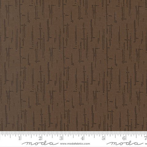 Windfall Coffee Textured Yardage by Fancy That Design House for Moda Fabrics