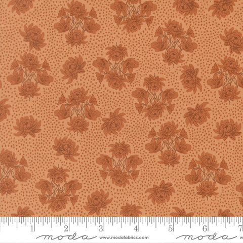 Wellspring Coral Seashell Speckled Serenade Yardage by Fancy That Design House for Moda Fabrics