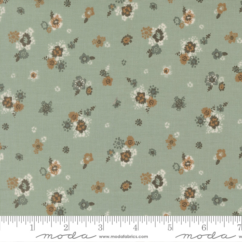 Wellspring Storm Micro Bloom Yardage by Fancy That Design House for Moda Fabrics