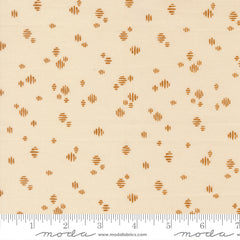 Wellspring Eggshell Dashed Yardage by Fancy That Design House for Moda Fabrics