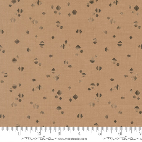 Wellspring Mink Dashed Yardage by Fancy That Design House for Moda Fabrics
