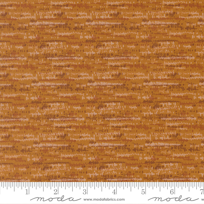 Wellspring Caramel Blotted Yardage by Fancy That Design House for Moda Fabrics