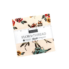 Flora & Thread Charm Pack by Fancy That Design House for Moda Fabrics