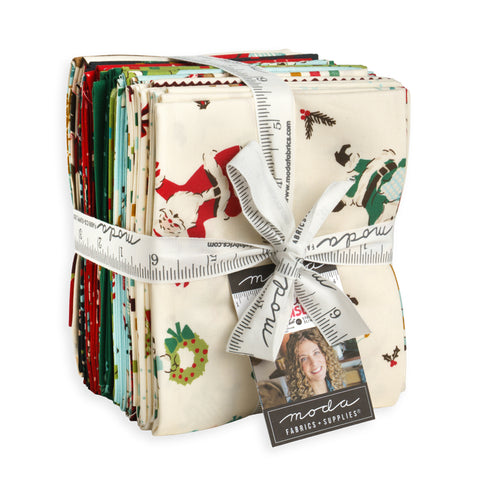 PREORDER Twinkle & Tinsel Fat Quarter Bundle by Fancy That Design House for Moda Fabrics