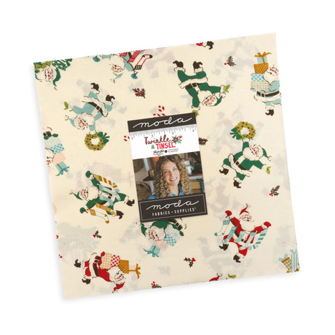 PREORDER Twinkle & Tinsel Layer Cake by Fancy That Design House for Moda Fabrics