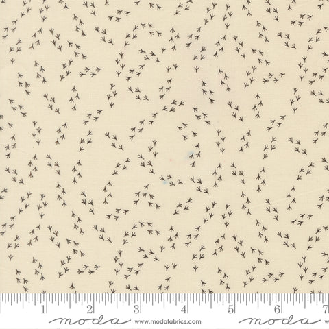 The Henhouse Cloud Iron Chicken Feet Yardage by Gingiber for Moda Fabrics