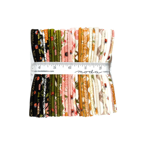 PREORDER Ladybug Whimsy Fat Quarter Bundle by Gingiber for Moda Fabrics