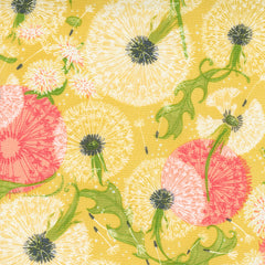 Dandi Duo Maize Dandelions Fields Yardage by Robin Pickens for Moda Fabrics