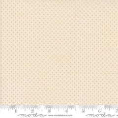 Pumpkin Spice Gatherings Cream Ditsy Yardage by Primitive Gatherings for Moda Fabrics