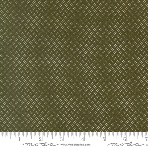Joyful Gatherings II Evergreen Six Pack Dot Yardage by Primitive Gatherings for Moda Fabrics