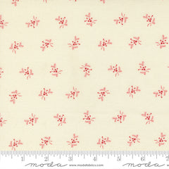 Joyful Gatherings II Cloud Crimson Holly and Berries Yardage by Primitive Gatherings for Moda Fabrics