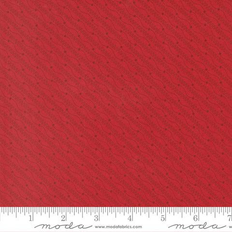 Joyful Gatherings II Crimson Razzle Dazzle Yardage by Primitive Gatherings for Moda Fabrics