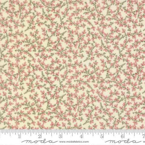Joyful Gatherings II Cloud Mistletoe Vine Yardage by Primitive Gatherings for Moda Fabrics