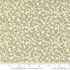 Joyful Gatherings II Cloud Evergreen Mistletoe Vine Yardage by Primitive Gatherings for Moda Fabrics