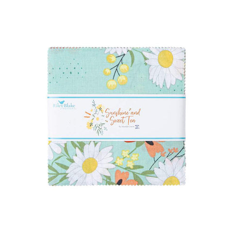 Sunshine and Sweet Tea 5" Stacker by Amanda Castor for Riley Blake Designs