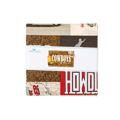 Cowboys 5" Stacker by Echo Park Paper Co. for Riley Blake Designs