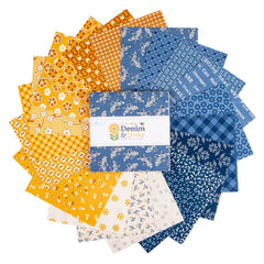 Denim & Daisy 5" Stacker by Lori Holt for Riley Blake Designs