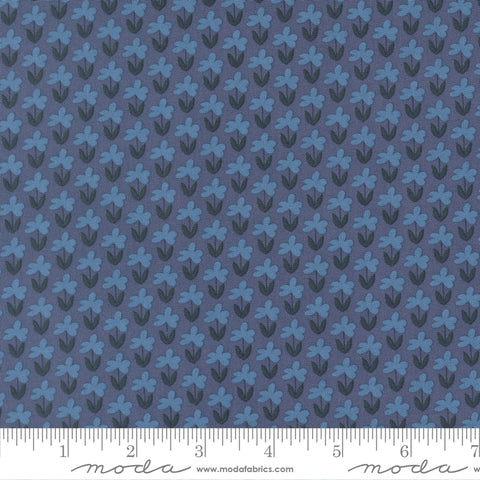 Scenery Denim Meadow Yardage by Elizabeth Hartman for Moda Fabrics