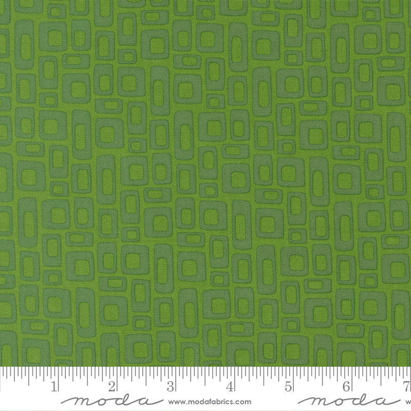 Scenery Evergreen Marshmallow Yardage by Elizabeth Hartman for Moda Fabrics