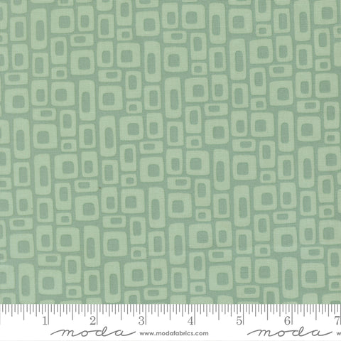 Scenery Dusty Jade Marshmallow Yardage by Elizabeth Hartman for Moda Fabrics