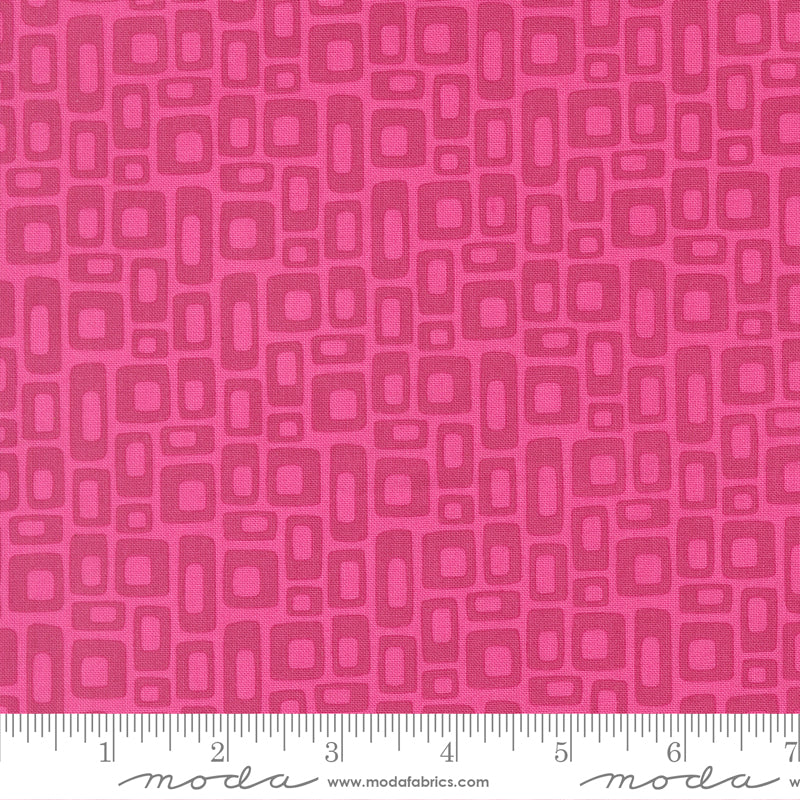 Scenery Fuchsia Marshmallow Yardage by Elizabeth Hartman for Moda Fabrics