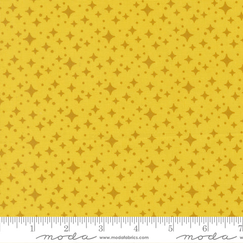 Scenery Citrine Starlight Yardage by Elizabeth Hartman for Moda Fabrics