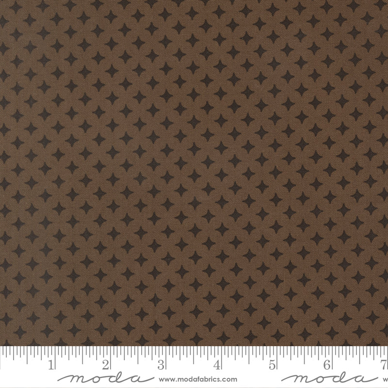 Scenery Coal Diamonds Yardage by Elizabeth Hartman for Moda Fabrics