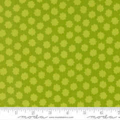 Scenery Lime Puffball Yardage by Elizabeth Hartman for Moda Fabrics