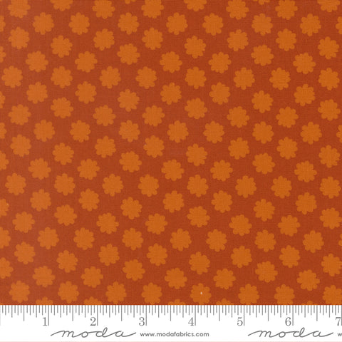 Scenery Spice Puffball Yardage by Elizabeth Hartman for Moda Fabrics