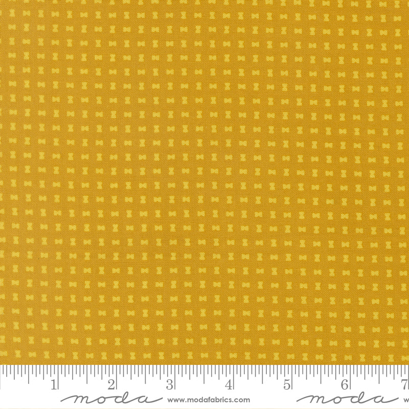Scenery Golden Spools Yardage by Elizabeth Hartman for Moda Fabrics
