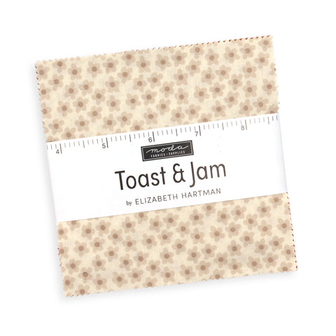 PREORDER Toast & Jam Charm Pack by Elizabeth Hartman for Moda Fabrics