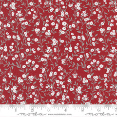 Old Glory Red American Meadow Yardage by Lella Boutique for Moda Fabrics