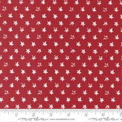 Old Glory Red Star Spangled Americana Yardage by Lella Boutique for Moda Fabrics