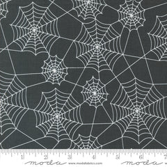 Hey Boo Midnight Webs Yardage by Lella Boutique for Moda Fabrics