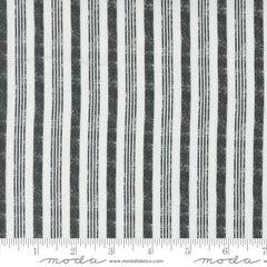 Hey Boo Ghost Midnight Boougie Stripe Yardage by Lella Boutique for Moda Fabrics
