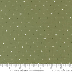 Magic Dot Fern Yardage by Lella Boutique for Moda Fabrics