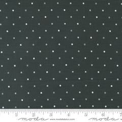 Magic Dot Charcoal Yardage by Lella Boutique for Moda Fabrics