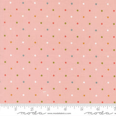 Wild Honey Carnation Magic Dot Yardage by Lella Boutique for Moda Fabrics