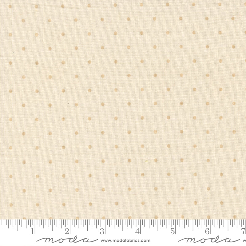 True Love Cream Magic Dot Yardage by Lella Boutique for Moda Fabrics