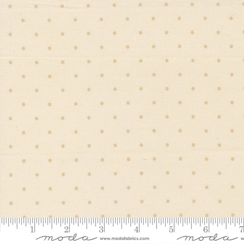True Love Cream Magic Dot Yardage by Lella Boutique for Moda Fabrics
