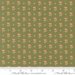 Wild Honey Fern Bumbling Posies Yardage by Lella Boutique for Moda Fabrics