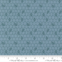 Wild Honey Sky Honeycomb Yardage by Lella Boutique for Moda Fabrics