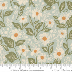 True Love Robins Egg Romance Blooms Yardage by Lella Boutique for Moda Fabrics