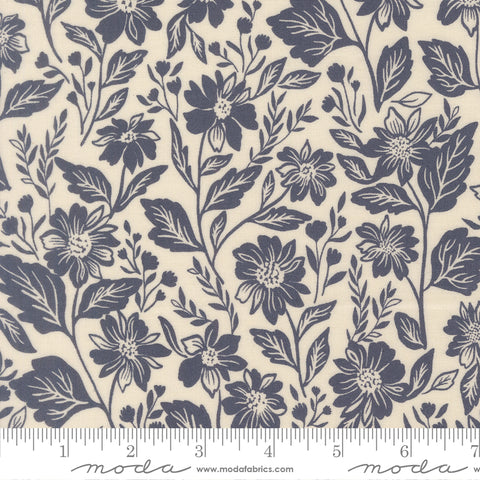 True Love Cream Romance Blooms Yardage by Lella Boutique for Moda Fabrics