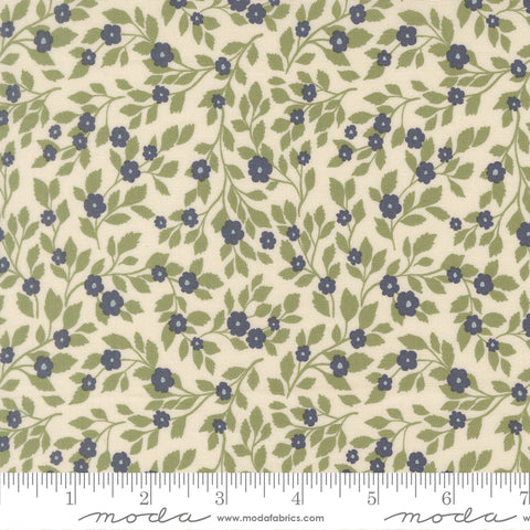 True Love Cream Daydream Posies Yardage by Lella Boutique for Moda Fabrics