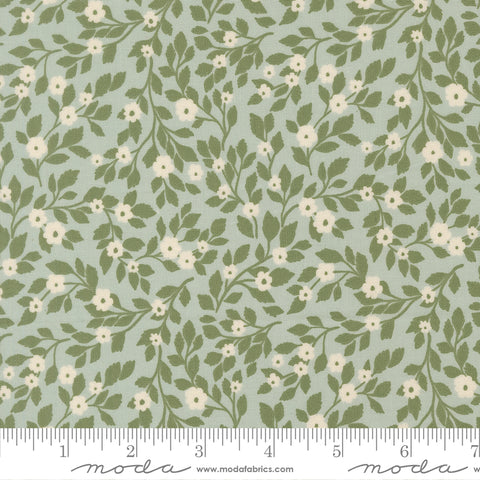 True Love Robins Egg Daydream Posies Yardage by Lella Boutique for Moda Fabrics