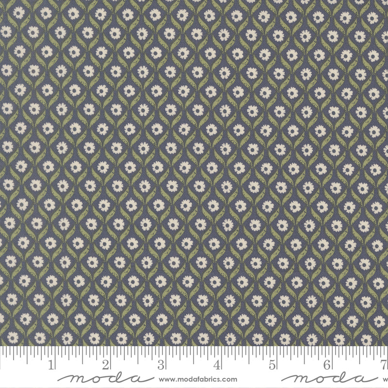 True Love Twilight Wall Flower Yardage by Lella Boutique for Moda Fabrics